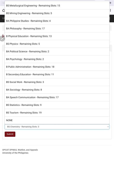 dpwas portal|UPD Freshman Waitlist / DPWS Confirmation Application.